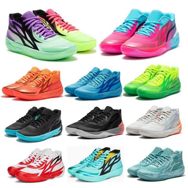 

Lamelo Ball MB 02 Basketball Shoes Men MB.02 2 Honeycomb Phoenix Phenom Flare Lunar New Year Jade Blue 2023 Man Trainers Sneakers, Royal blue