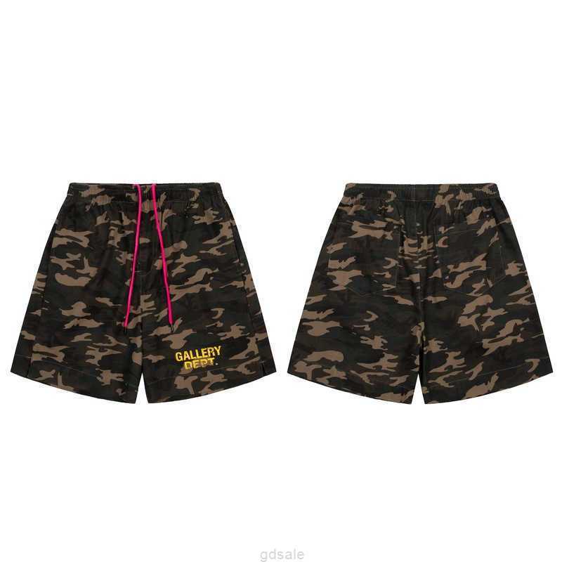 

Fashion Designer Clothing Galleries casual shorts Camouflage Shorts Men's Fashion Brand Trend Versatile Ins Loose Work Clothes Casual Summer Pants Trend, Camouflage green