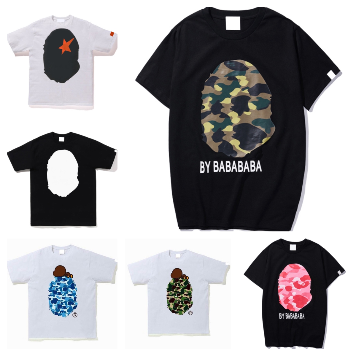

Summer Men's T-shirt Women's Designer T-shirt Loose Fashion Top Men's Casual Luxury Clothing Street Shorts Sleeve Clothing T-shirt