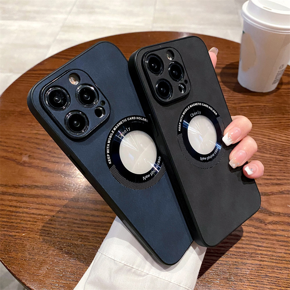 

Luxury Business Lambskin Leather Phone Case For iPhone 14 13 12 11 Pro Max 14 Plus 14Pro Shockproof Wireless Charging Soft Cover