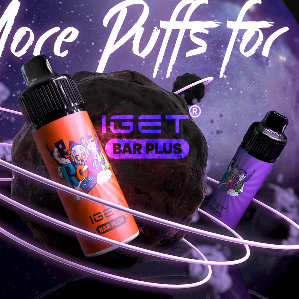 

Get Original IGET Vape from Melbourne - Bar plus 6000 Puffs Disposable Vape with 600mAh Battery.recharge, Compare to Bar 3500Puffs & Hot 5500. Order Now!