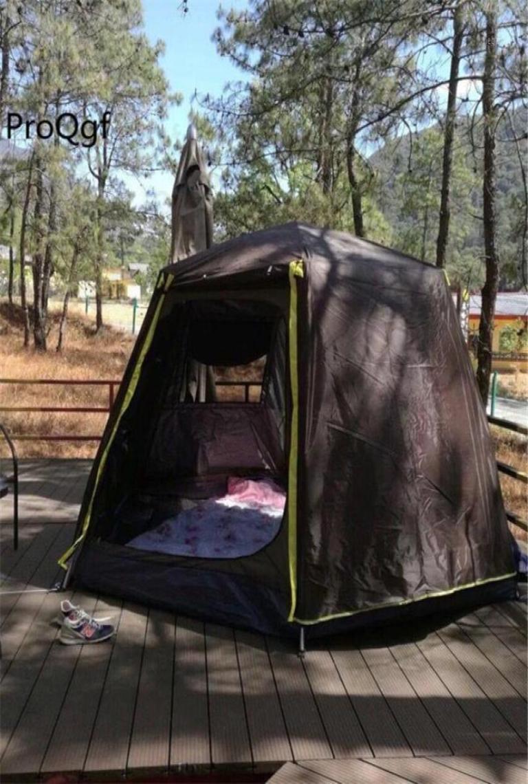 

1Pcs A Set Luxurious Waterproof Sun Outdoor Camping Tent Tents And Shelters5231849