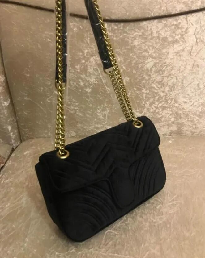 Top Qualitys Nouveau arrivé femme sacs à bandoulière mode femmes sacs de créateurs classique chaîne rabat sacs épaule femme bandoulière sac à mai