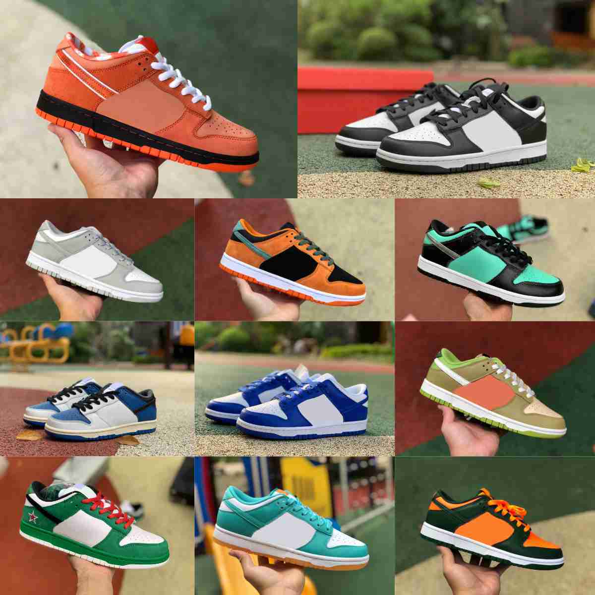 

2023 DUNKES Men Women Running Shoes SB Orange Lobster Heineken Neptune Green Miami Hurricanes Diamond Tiffany White Black Grey Fog Argon Trainer Sports Sneakers, Please contact us
