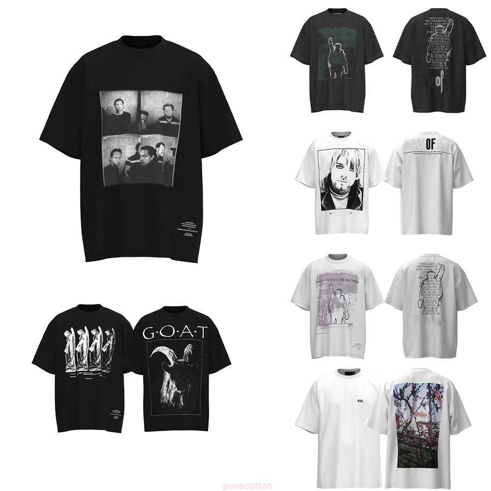 

2023 New ESS Men's T-Shirts fashion clothing FOG Battle of Los Angeles print Limited Vintage Wash and luxury Mens Womens's Couples Summer Popular leisure Short Sleeve