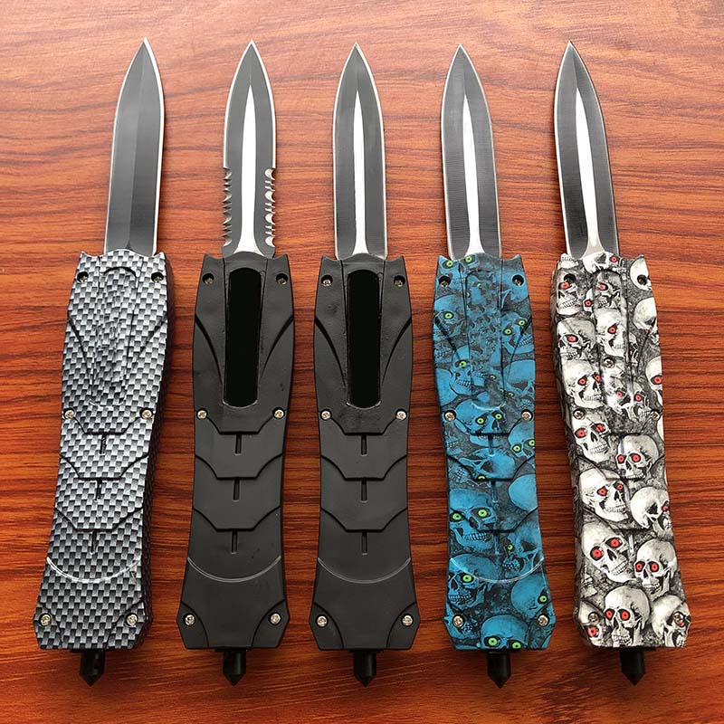 US Shipping Automatic Folding Knife Bench BM Double Action 5 Style 440C EDC Tool Tactical UT85 UT88 Auto Pocket Knives 13 11 9 Inch 4600 3400-image-513210665