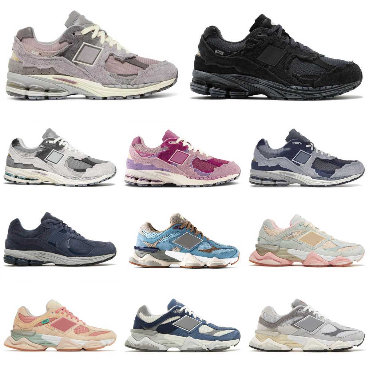 

New 2002r Protection Pack 9060 2002R Casual Shoes Black White On Sea Salt 2002 R Rain Cloud Designers Men Women Ballance Pink Phantom Retro Sports Ballance Sneakers, Please contact us