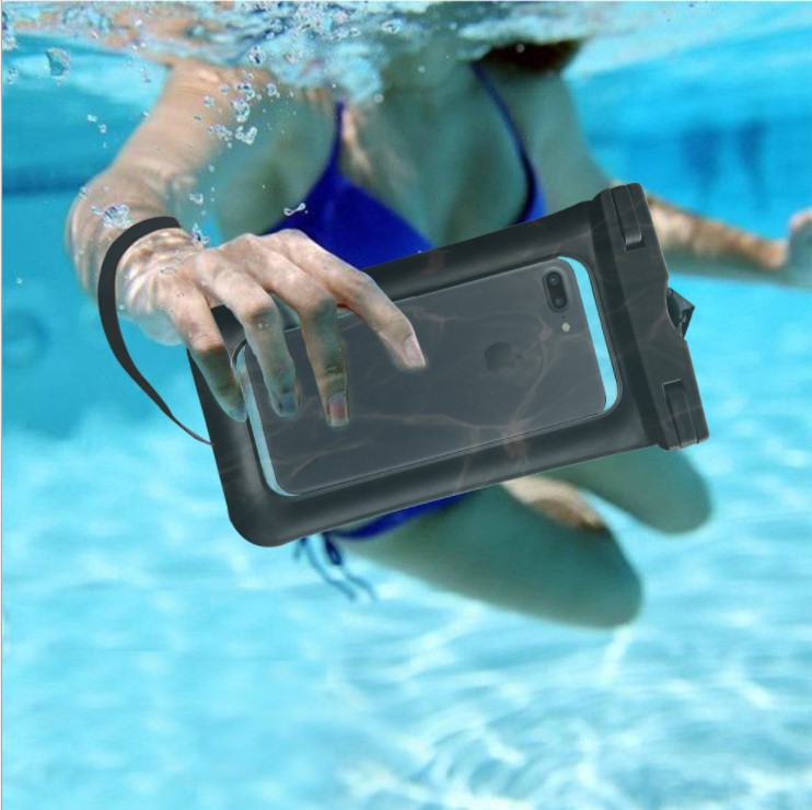 Aerated Waterproof bag Cases PVC Protective Mobile Phone Pouch case Diving Swimming Sports For iphone 12 Mini 11 Pro Max X XS XR