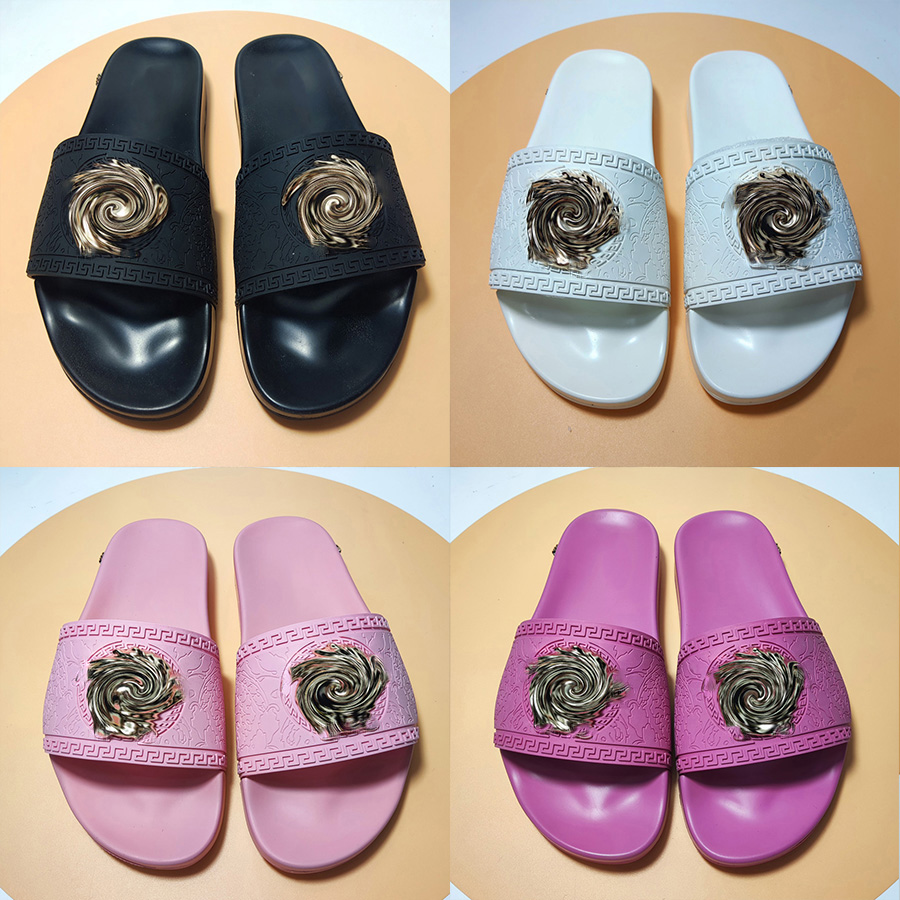 

Designer Slides Mens Womens Slippers with Original Dust Bag black floral flowers Canvas green flowers shoes Fashion luxury summer sandals beach sneakers