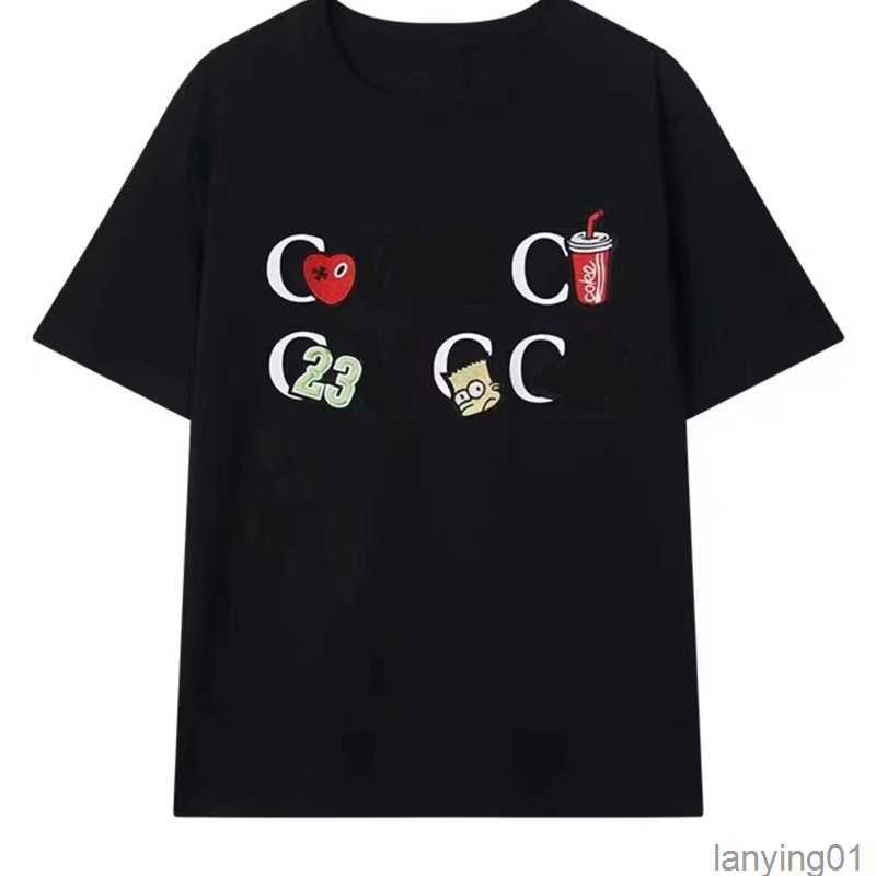 

23sss Mens t Shirt Designer Tees Pure Cotton Breathable Fashion Printing Trend Versatile Unisex Clothing