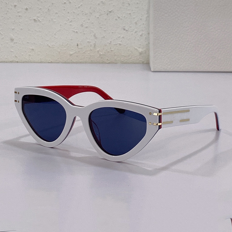 

Fashion classic cat eye acetate frame butterfly women sunglasses uv 400 polarized vintage trend design shade lady shade signature b2u eyeglasses and with box