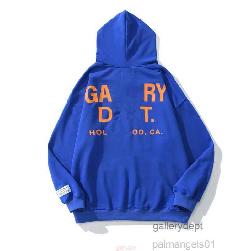 

Men's Hoodies Sweatshirts Hoodie Designer Galleries Gary Painted Graffiti Used Letters Printed Loose Casual Fashion Men and Womenym3l, Shipping fee
