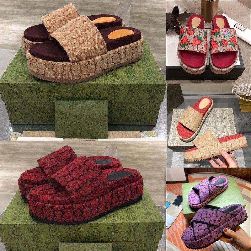 

polo Fashion G Mens Womens Sandals Waterproof Slippers Slide Designer Luxury Flat High Heels Flip Flops Embroidered Platform Rubber San Tviv, 19