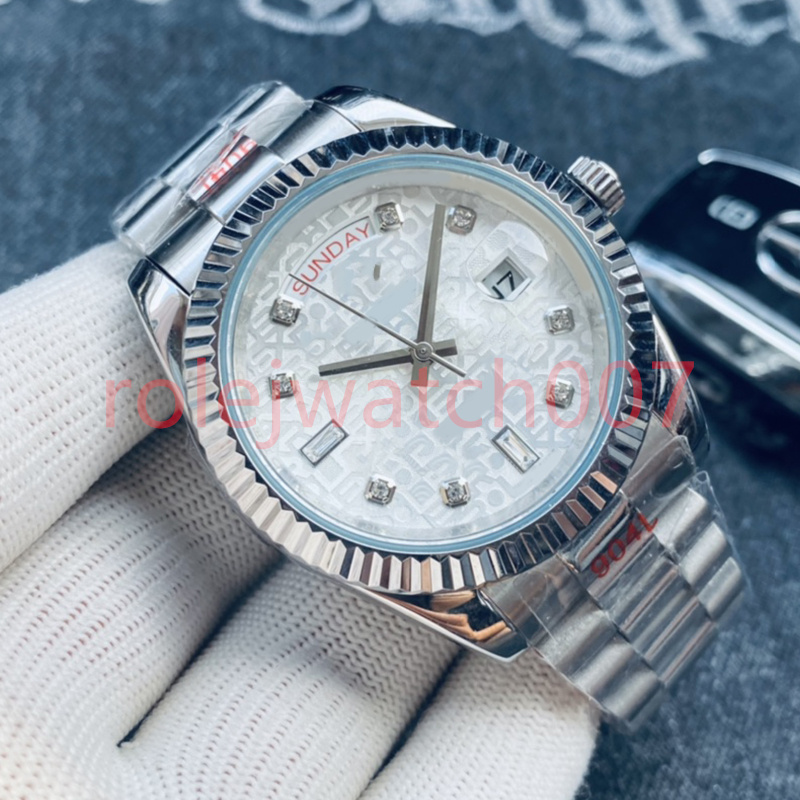 

Mens Automatic Movement 40MM Watches Calendar/Date Diamond womens watch Luminous waterproof wristwatches Luxury Folding wristwatch 36mm DHgate ROLEj