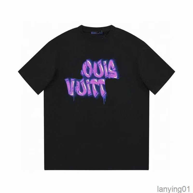 

23ss Mens t Shirt Designer Tees Pure Cotton Breathable Fashionable and Versatile Trendy Comfortable New Unisex Clothing