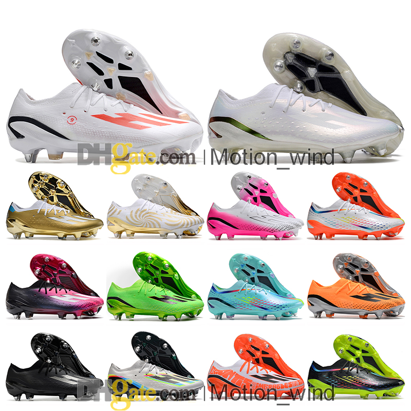 

Gift Bag Mens High Tops Football Boots X Speedportal.1 SG Cleats Messis X Ghosted Speedportal Speed Portal Soccer Shoes Outdoor Trainers Botas De Futbol, Color 1