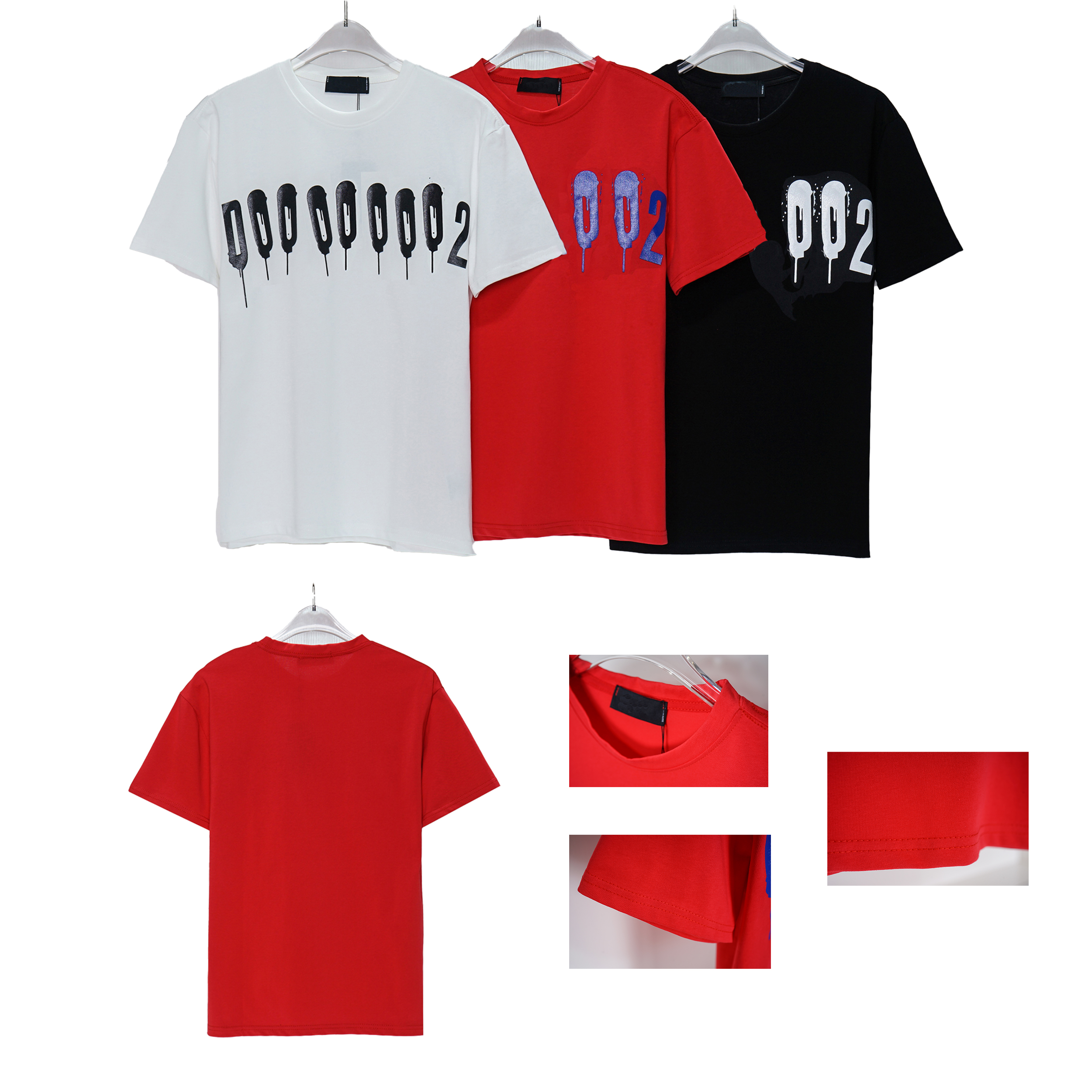 

2023 Summer Men's T-Shirt Designer Men's Shirt Print Letter Women's Crewneck Short Sleeve Loose Couple T-Shirt Casual Short Sleeve Clothing Asian Size M-XXXL, 01