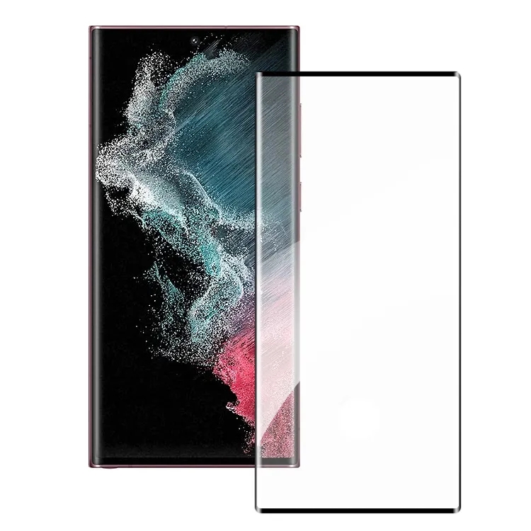 

Ultrasonic Fingerprint Supported Samsung S23 Ultra S22 Plus Screen Protector Tempered Glass Compatible Case Friendly film for S21 S20 FE No retail package