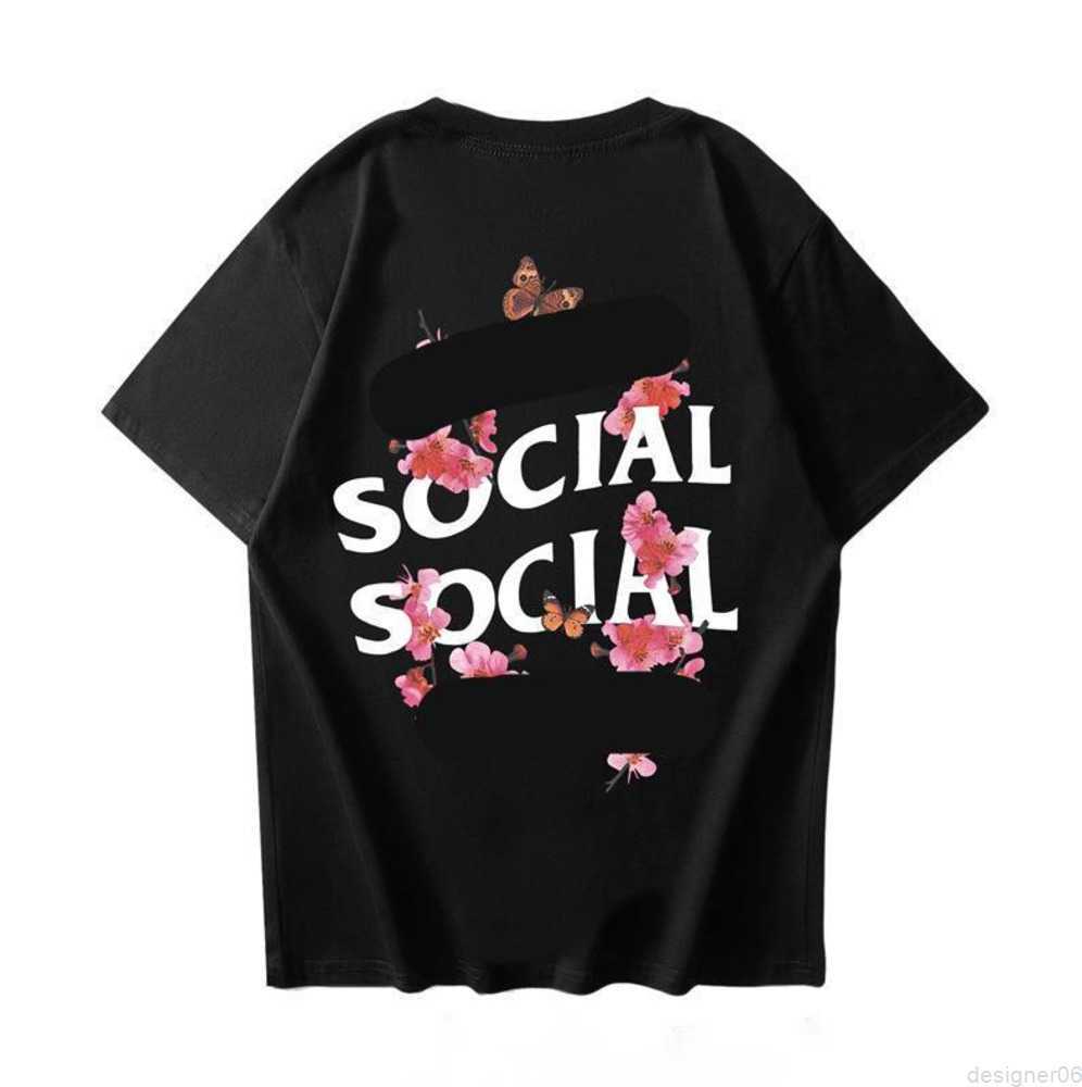 

Summer Couple T Shirts Fashion Rose Letter Print Street Brand Loose Designer Short-sleeved Top Ins Harajuku Popular Casual Men's And Women's T-shirt2023
