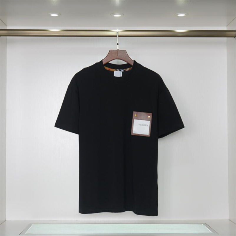 

2023Mens Designer T Shirt Big V Men Women Short Sleeve Hip Hop Style Black White OrangeTees Size -3XL###