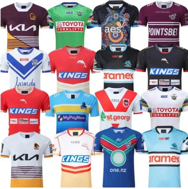 

2023 Dolphins rugby Jerseys Cowboy Penrith Panthers Indigenous Cowboy Rhinoceros 2023 home away Training JERSEY All Nrl League Mans T-Shirts Size S-5XL, As shown