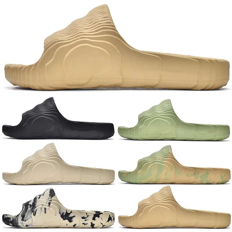 

TSM Topsportmarket PKSport Sandals Slides Slippers Adilittler Aluminium Magic Lime Shoe Carbon Desert Sand Black Bone White Ochre Pure Onyx Restock Men Women J88, Slides bone white