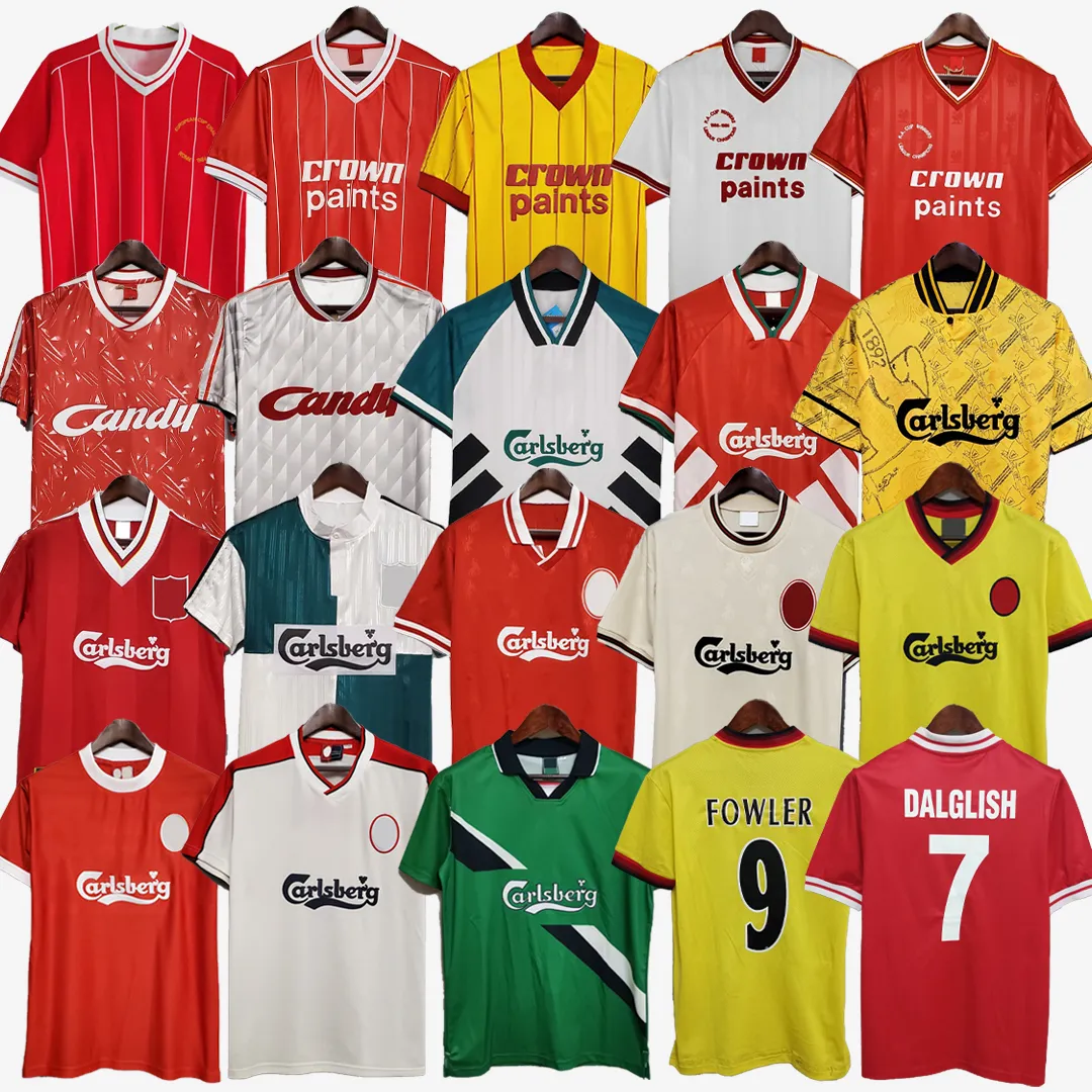 

The ReDs Retro soccer jerseys 81 82 83 84 85 86 87 89 91 92 93 94 95 96 97 98 99 00 01 vintage football shirts T 2023 DALGLISH RUSH JOHNSTON MCMANAMAN OWEN FOWLER BARNES CLOUGH