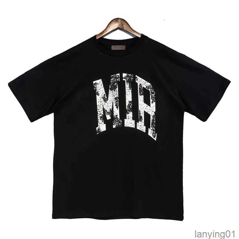 

23sss Mens t Shirt Designer Tees Pure Cotton Breathable Simple and Versatile Trendy Retro Couple Matching Clothing