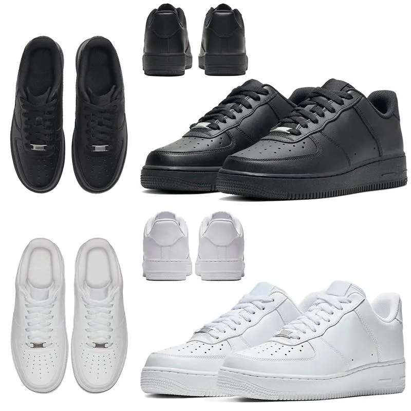 

Designer one af1 1 lows running shoes mens womens Triple White Black shadow men women trainers sports sneakers runners free shipping shoes, #2