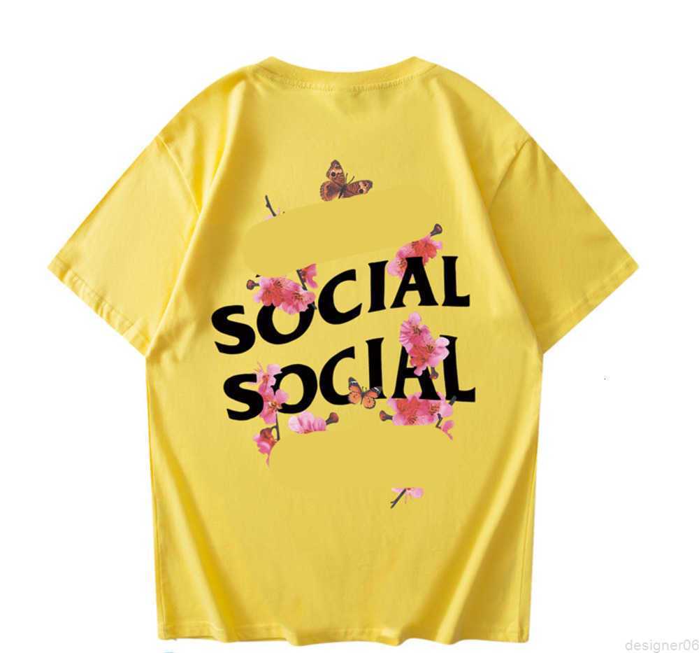 

Summer Couple T Shirts Fashion Rose Letter Print Street Brand Loose Designer Short-sleeved Top Ins Harajuku Popular Casual Men' And Women' T-shirt