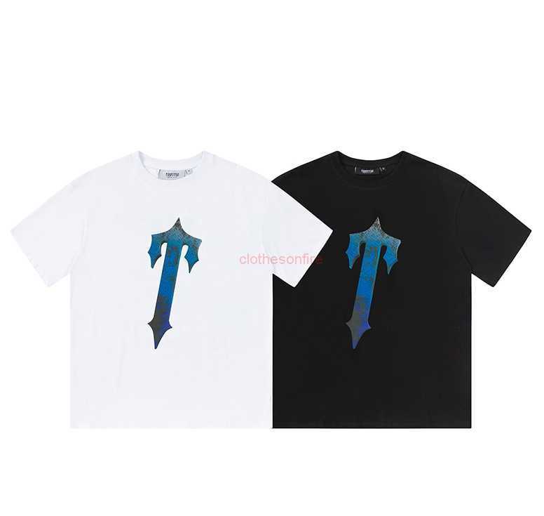 

Designer Fashion Clothing Tees Tsihrts Shirts Trapstar Lrongate t Desert Camo Steel Plate Oblique t Print Tshirt Loose Cotton Short Sleeve Summer Rock Hip hop Cotton, Black