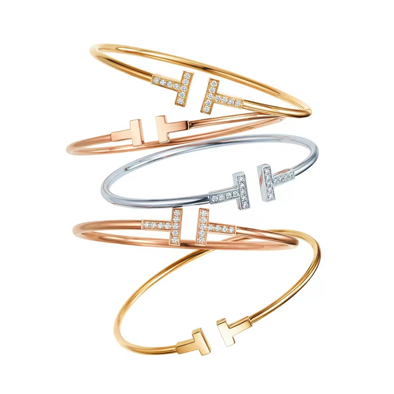 

Luxury designers heart gold bracelet Women Charm bracelet Trend fashion studded with diamonds bangle high quality bracelets boutique gift jewelry good nice pretty