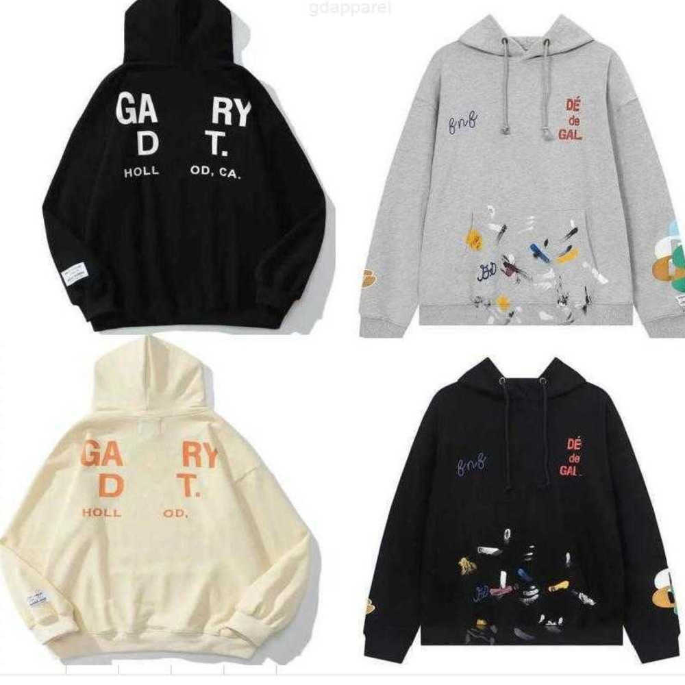 

Mens Hoodies Sweatshirts Hoodie Designer Galleries Gary Painted Graffiti Used Letters Printed Loose Casual Fashion Men and Women Designer Graffiti Hoody 9j, Shipping fee