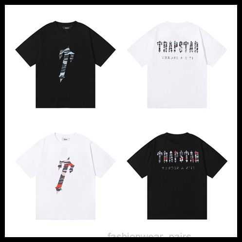 

Designer Fashion Clothing Tees Tsihrts Shirts Small Trendy Trapstar Military Camouflage Letter Casual Loose Fitting Short Sleeved Tshirt for Both Men Women Rock Hi, Grey camouflage white ap1021