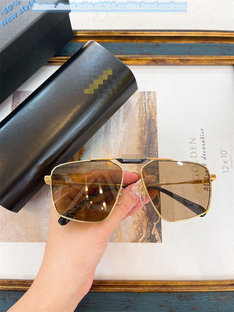 

Luxury Brands Design Sunglasses 2023 New Sunglass for Men and Women the Same