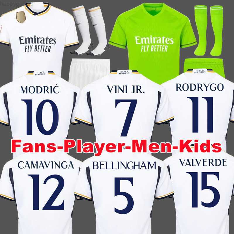 

23 24 VINI JR BELLINGHAM Final soccer jerseys CAMAVINGA ALABA reAL mADRIds SHAZARD ASENSIO MODRIC MARCELO football shirt 2023 2024 camiseta men kids kit uniform, 23/24 home+ucl