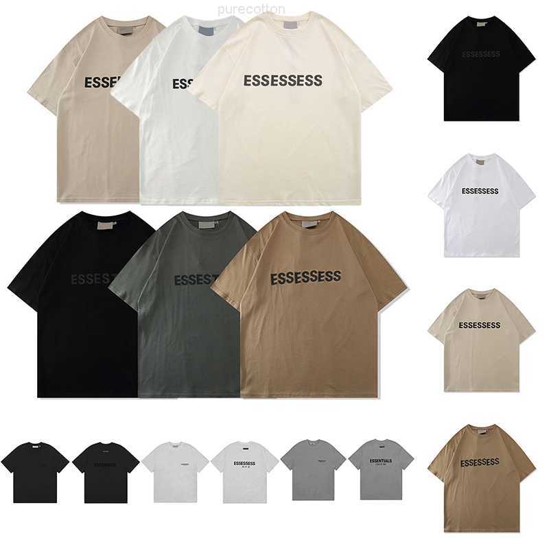 

FOG T-shirts Fashion Ess T Shirts Mens Women Designers Tees Tops Man S Casual Chest Letter Shirt Luxurys Clothing Street Shorts Sleeve Tshirts 23, 18