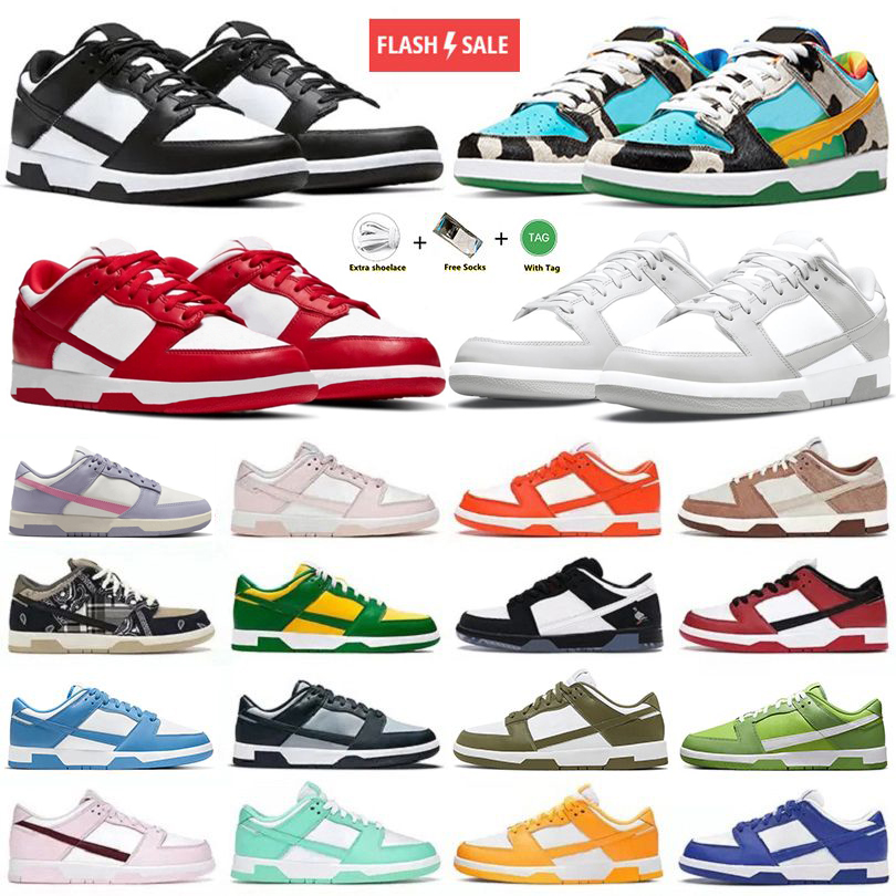 

2023 Casual Shoes for men women Flat Shoe Panda White Black University Red Triple Pink UNC Blue Grey Fog ChlorophyII Syracuse Chicago Mens Trainers Sports Sneakers, Color#2
