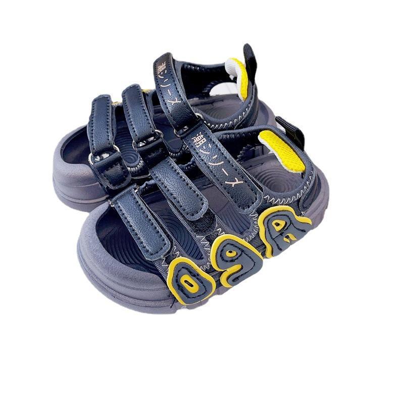 

Sandals Baby Shoes Toddler Footwear Kids Purple Summer Boys Head Soft Sole Girls Beach F12795, C3