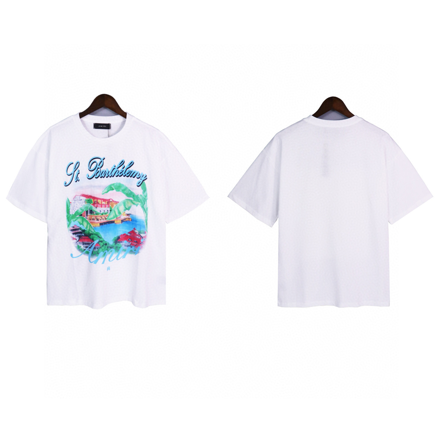 

Men's Plus Tees & Polos Round neck embroidered and printed polar style summer wear with street pure cotton M set shorts tshirt set c1d1e