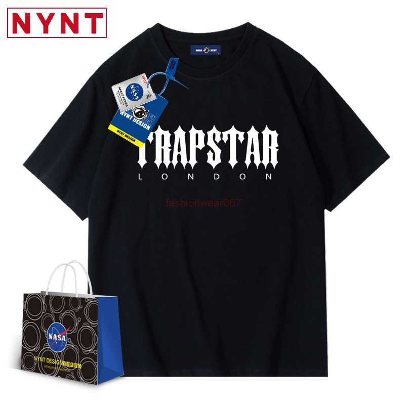 

Designer Fashion Clothing Tees Tsihrts Shirts Trapstar Simple Letter Men Women Loose Casual Cotton Short Sleeved Tshirt Fashion Label High Street Lovers Street Roc, 602315 white