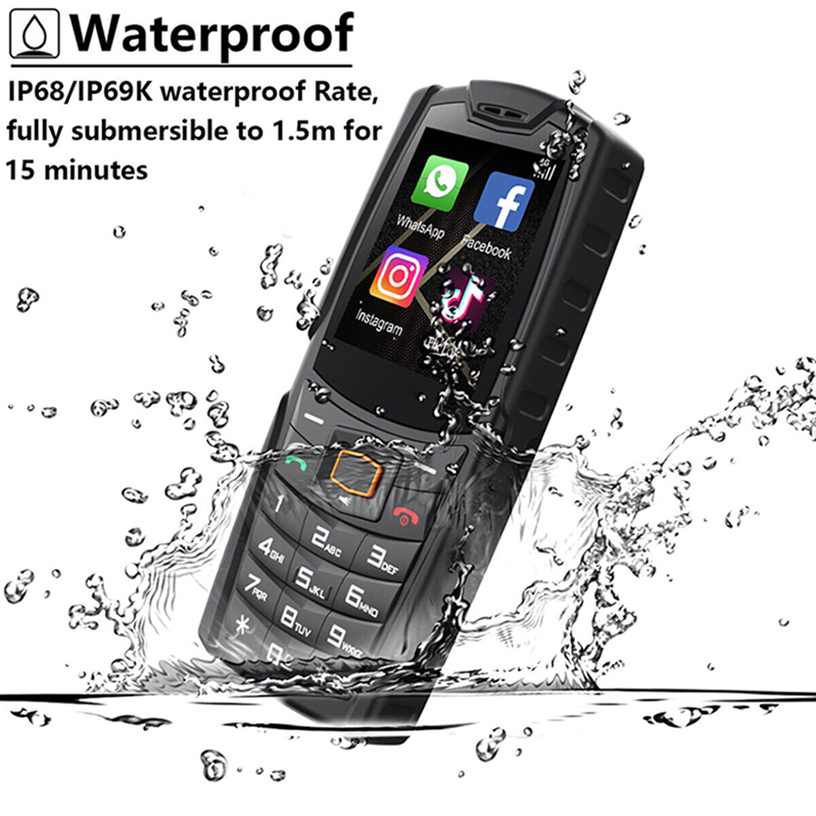 

tlm Day Shipping AGM M99 Rugged Phone IP99 Waterproof 2.4 Inch Small Size 4G Agm 3G&4G smartphone 999