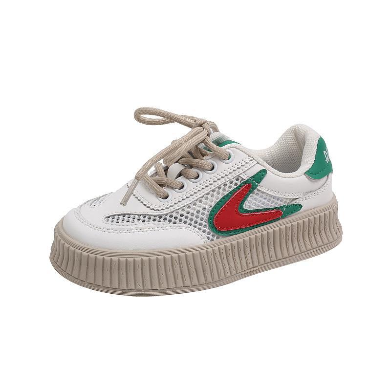 

Sneakers Baby Shoes Kids Casual Children Summer Single Net Board Soft Bottom Breathable Boys Girls Biscuit F14407, C2