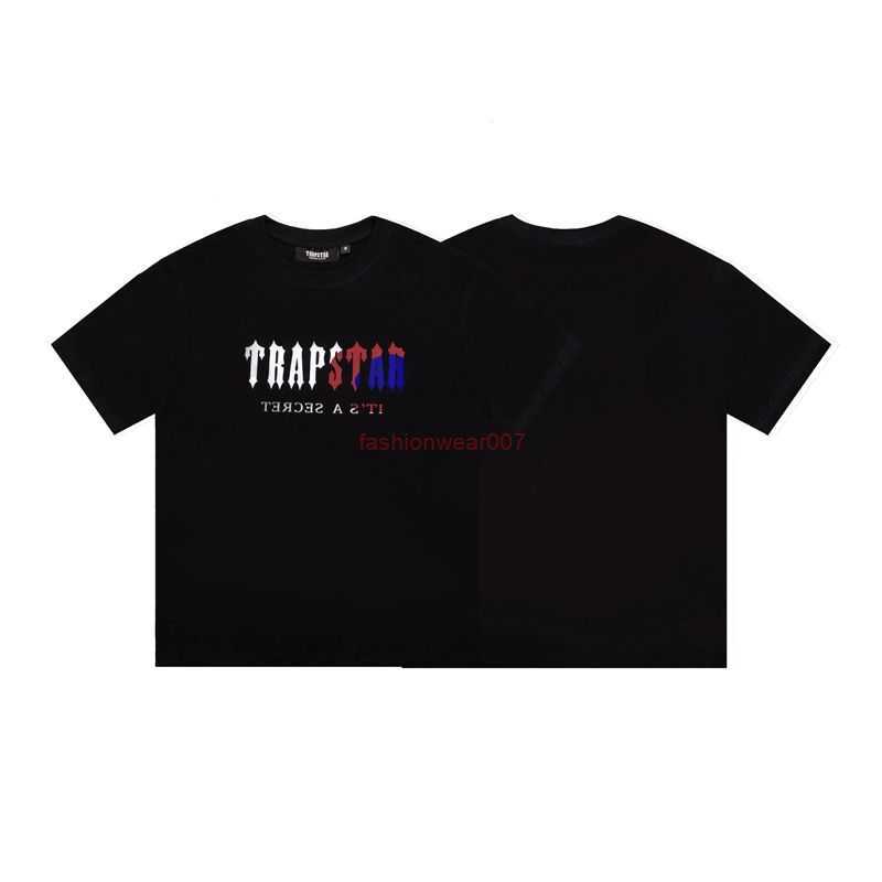 

Designer Fashion Clothing Tees Tsihrts Shirts Trapstar Short Sleeve Tshirt Fashion Uk Drill Summer Casual Fashion Trapstar Short Sleeve Set Rock Hip hop Cotton St, Black