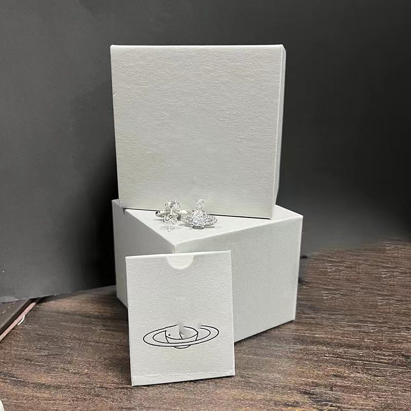 

Earrings Jewelry Earrings Luxury Diamond Stud Charm Brand Designer Geometric Famous Women Round