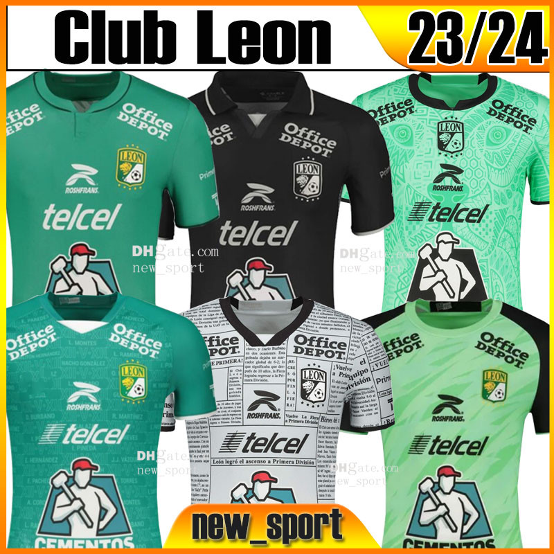 

23 24 Club Leon FC Soccer Jerseys Liga MX Leon BARREIRO DAVILA MENESES 2023 FERNANDEZ RODRIGUEZ RAMIREZ COLOMBATTO TESILLO new sport men kids set football shirt, Laiang 22 23 away