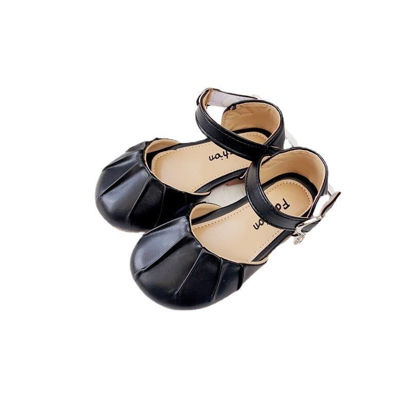 

Sandals Baby Shoes Toddler Kids Footwear Girls Leather Spring Summer Princess Soft Sole F12787, C1