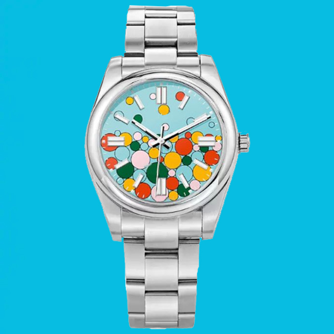 

watch for men Puzzle daydate watches high quality 2813 Movement Mechanical Montre 36mm 41mm Stainless Steel Gliding Watch Buckle Swimming Watch Sapphire Luminous, O1