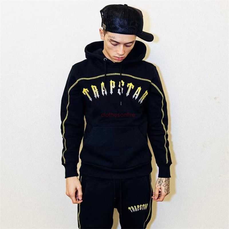 

Designer Clothing Mens Sweatshirts Fashion Streetwear Beautiful Trapstar Gradual Embroidery Letter Plush Hooded Sweater Pants Autumn Winter Casual Sports Set fo, Shipping fee