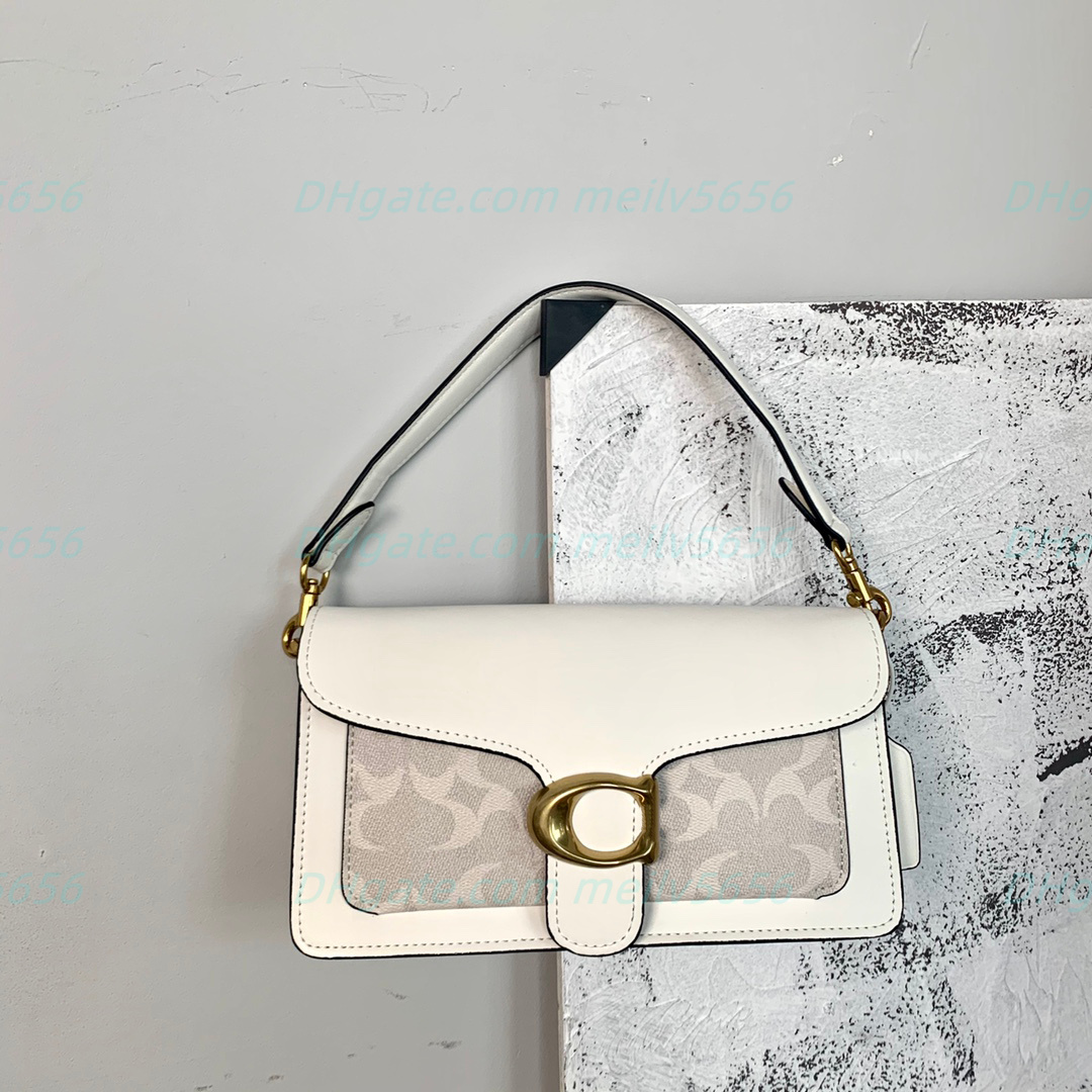 

High quality Four seasons Cosmetic Bags cultch bags Famous Brands True Leather shoulder bags Totes Luxurys Designers Women Cross Body bags handbags, White brown